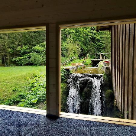 Plitvička JezeraWooden House With A Waterfall "Stipanov Mlin"别墅 外观 照片