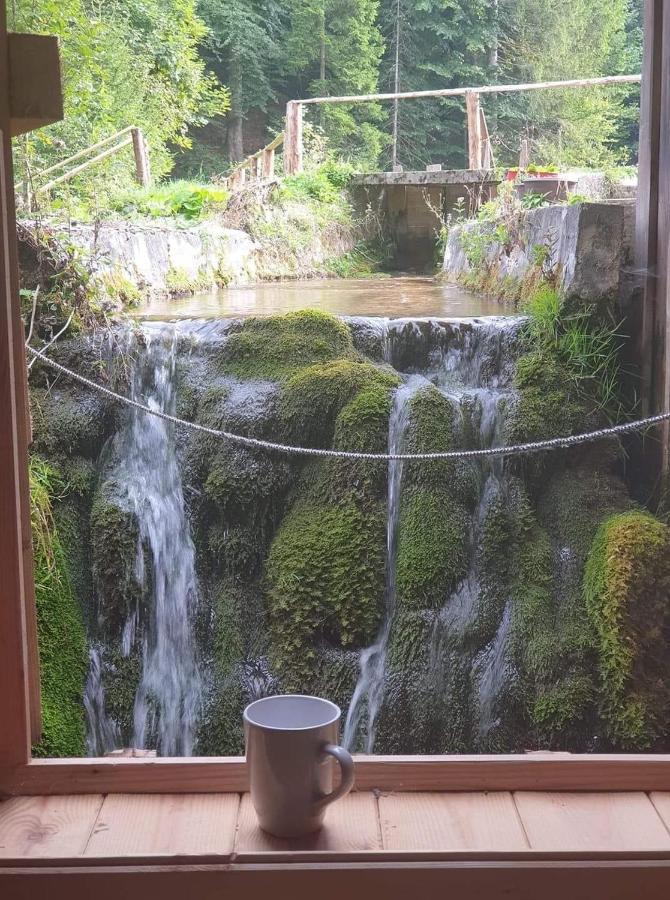 Plitvička JezeraWooden House With A Waterfall "Stipanov Mlin"别墅 外观 照片